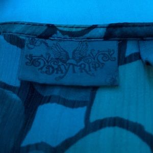 Dotted casual shirt sheer